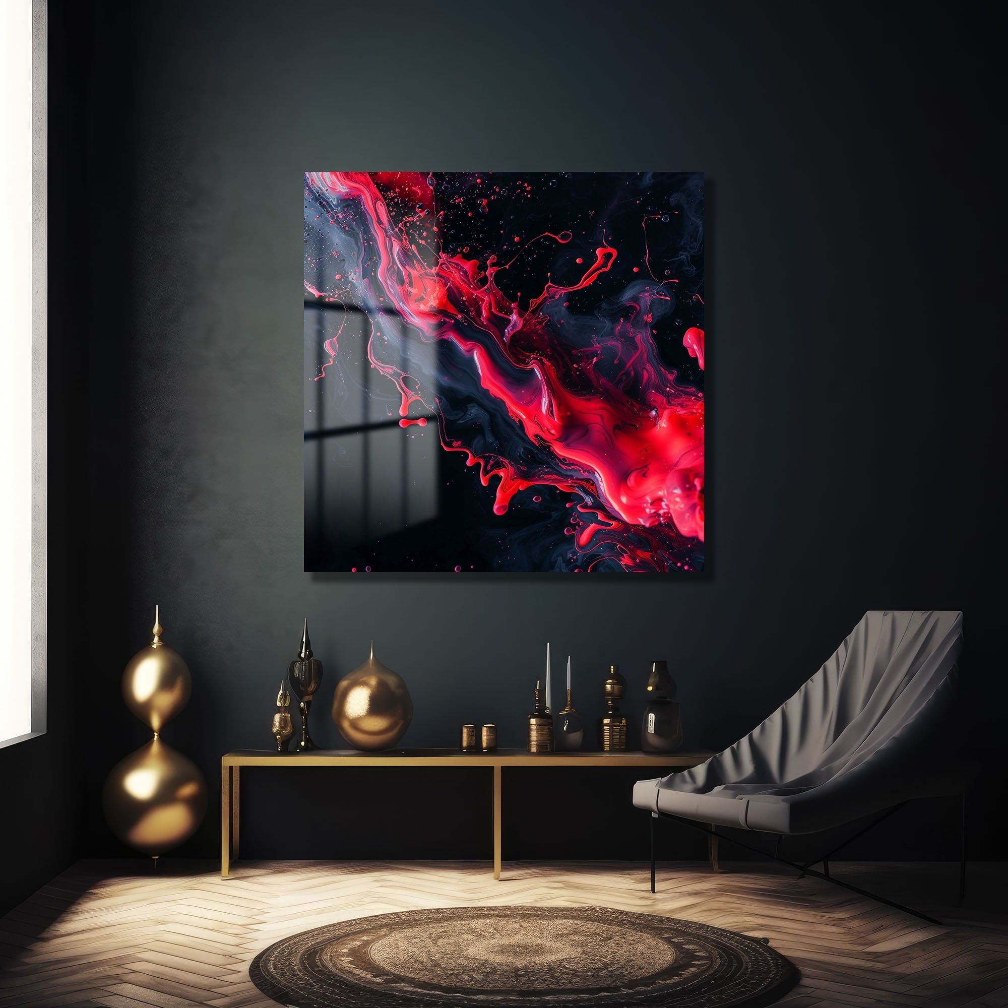 cam tablo, duvar sanatı, modern dekorasyon, soyut sanat, cam sanat eserleri, iç mekan dekorasyonu, ofis dekorasyonu, ev dekorasyonu, restoran dekorasyonu, cafe dekorasyonu, cam baskı, UV baskı, estetik duvar sanatı