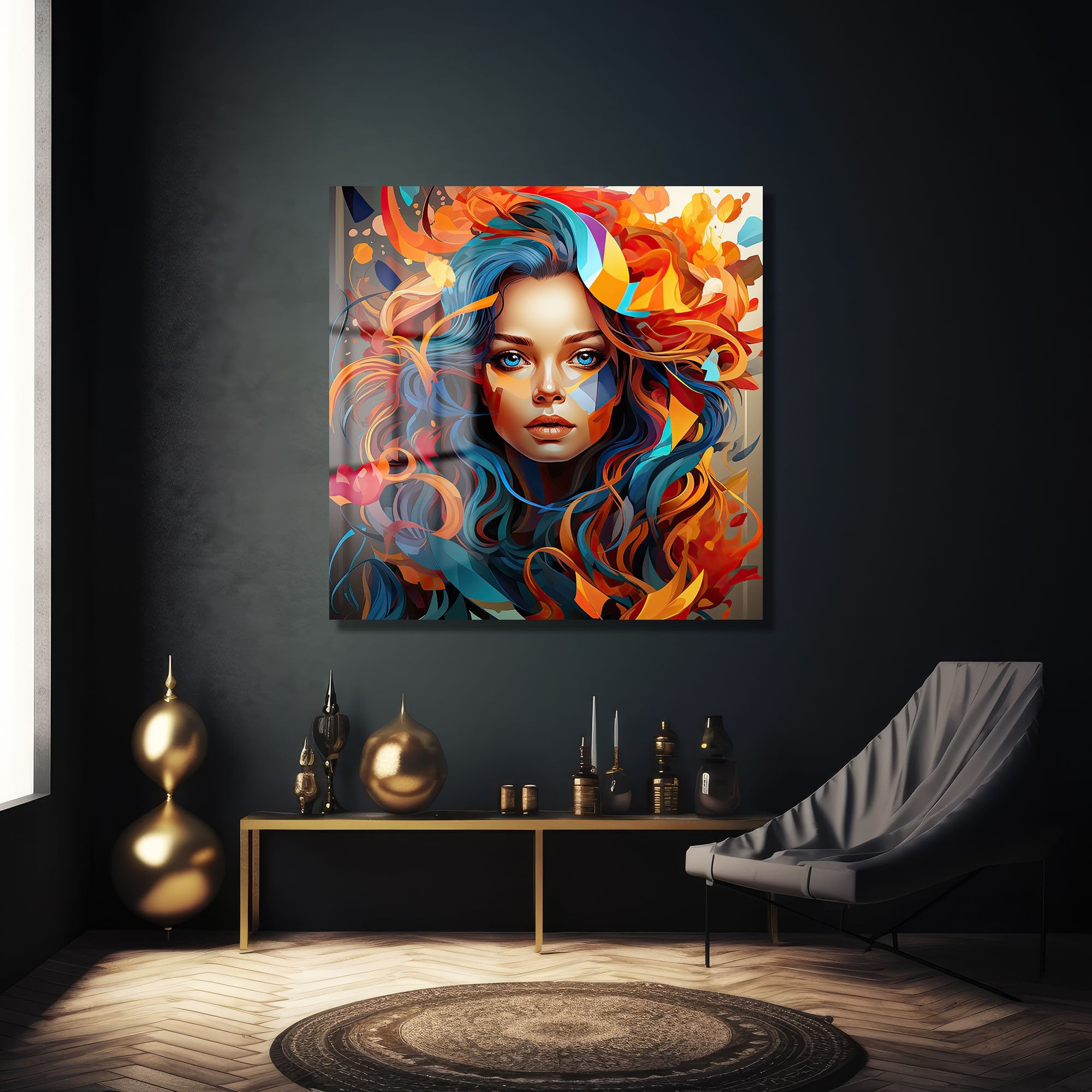 cam tablo, duvar sanatı, modern dekorasyon, soyut sanat, cam sanat eserleri, iç mekan dekorasyonu, ofis dekorasyonu, ev dekorasyonu, restoran dekorasyonu, cafe dekorasyonu, cam baskı, UV baskı, estetik duvar sanatı