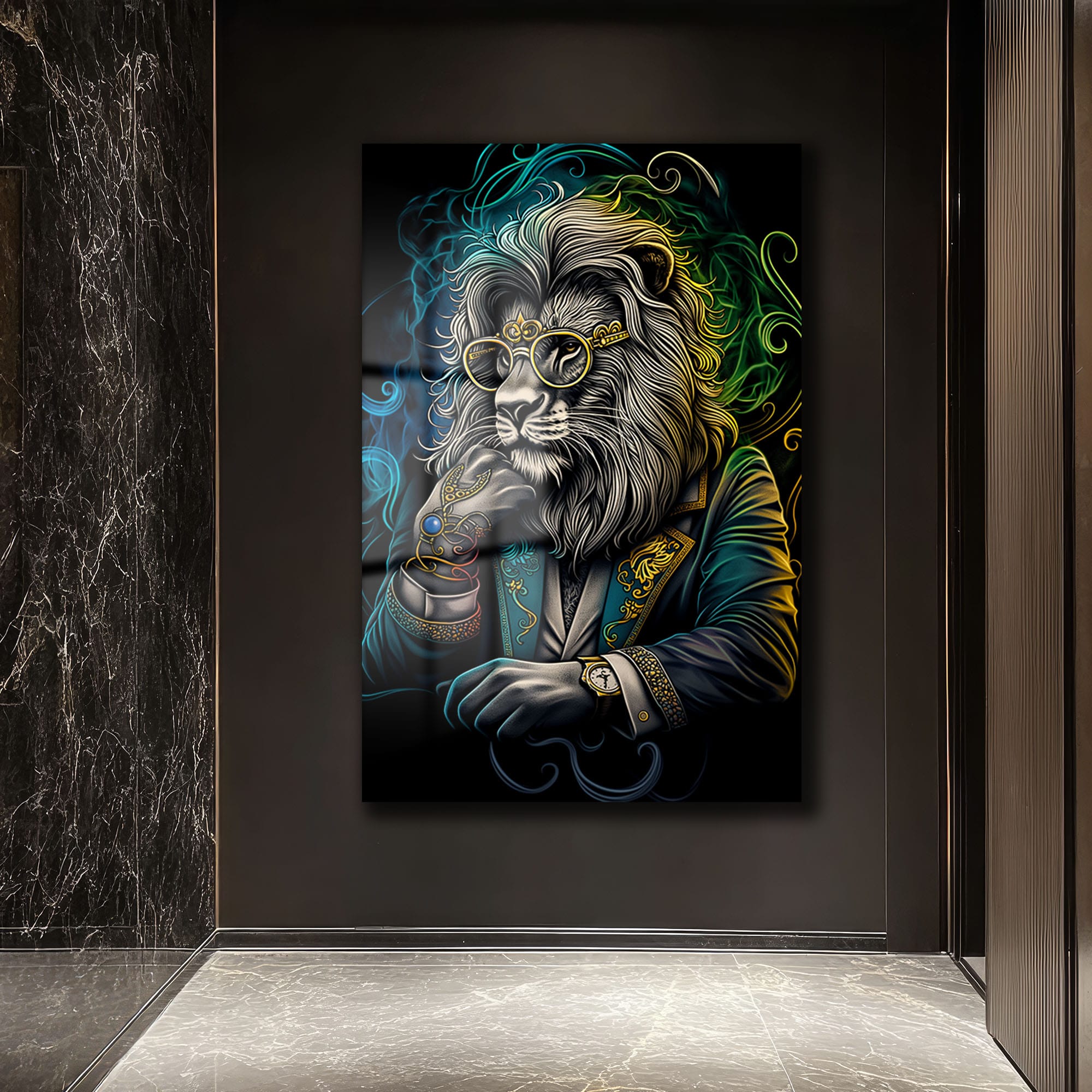 Bilge Aslan: Modern Sanat Cam Tablo ile Duvarlarınıza Karakter Katın