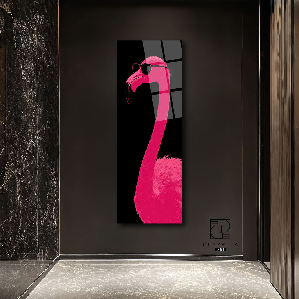 Flamingo Panoramik Cam Tablo