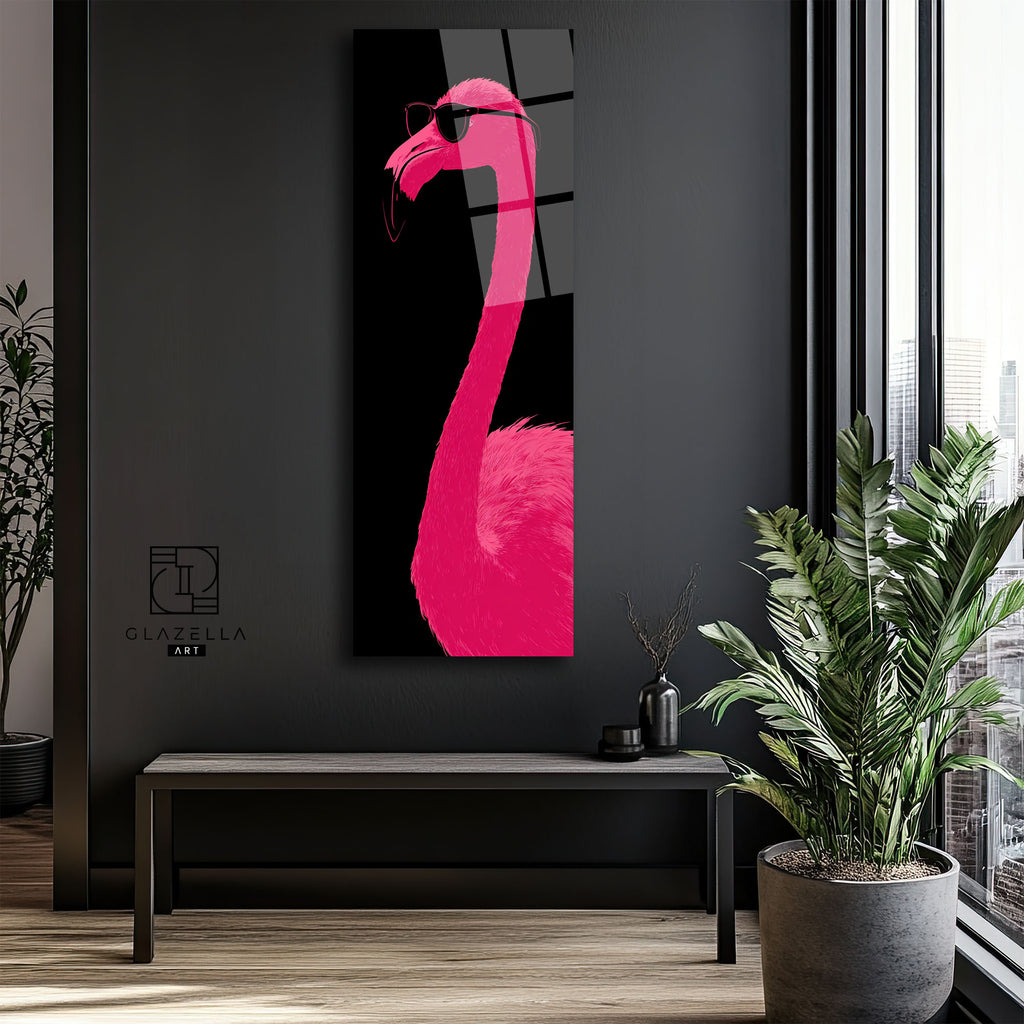Flamingo Panoramik Cam Tablo