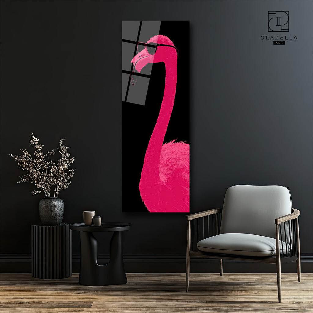 Flamingo Panoramik Cam Tablo