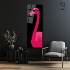 Flamingo Panoramik Cam Tablo