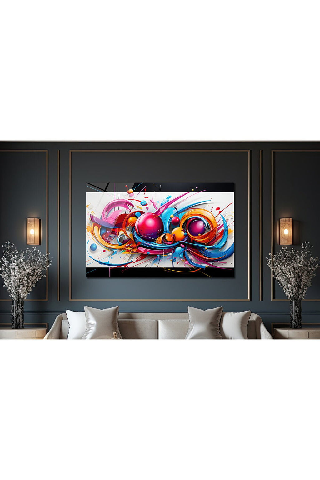 cam tablo, duvar sanatı, modern dekorasyon, soyut sanat, cam sanat eserleri, iç mekan dekorasyonu, ofis dekorasyonu, ev dekorasyonu, restoran dekorasyonu, cafe dekorasyonu, cam baskı, UV baskı, estetik duvar sanatı