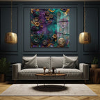 cam tablo, duvar sanatı, modern dekorasyon, soyut sanat, cam sanat eserleri, iç mekan dekorasyonu, ofis dekorasyonu, ev dekorasyonu, restoran dekorasyonu, cafe dekorasyonu, cam baskı, UV baskı, estetik duvar sanatı