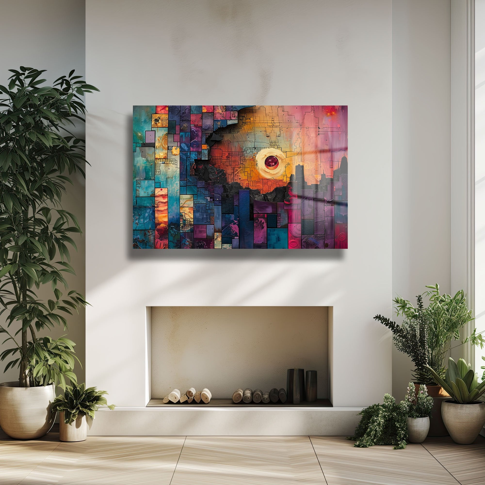 cam tablo, duvar sanatı, modern dekorasyon, soyut sanat, cam sanat eserleri, iç mekan dekorasyonu, ofis dekorasyonu, ev dekorasyonu, restoran dekorasyonu, cafe dekorasyonu, cam baskı, UV baskı, estetik duvar sanatı