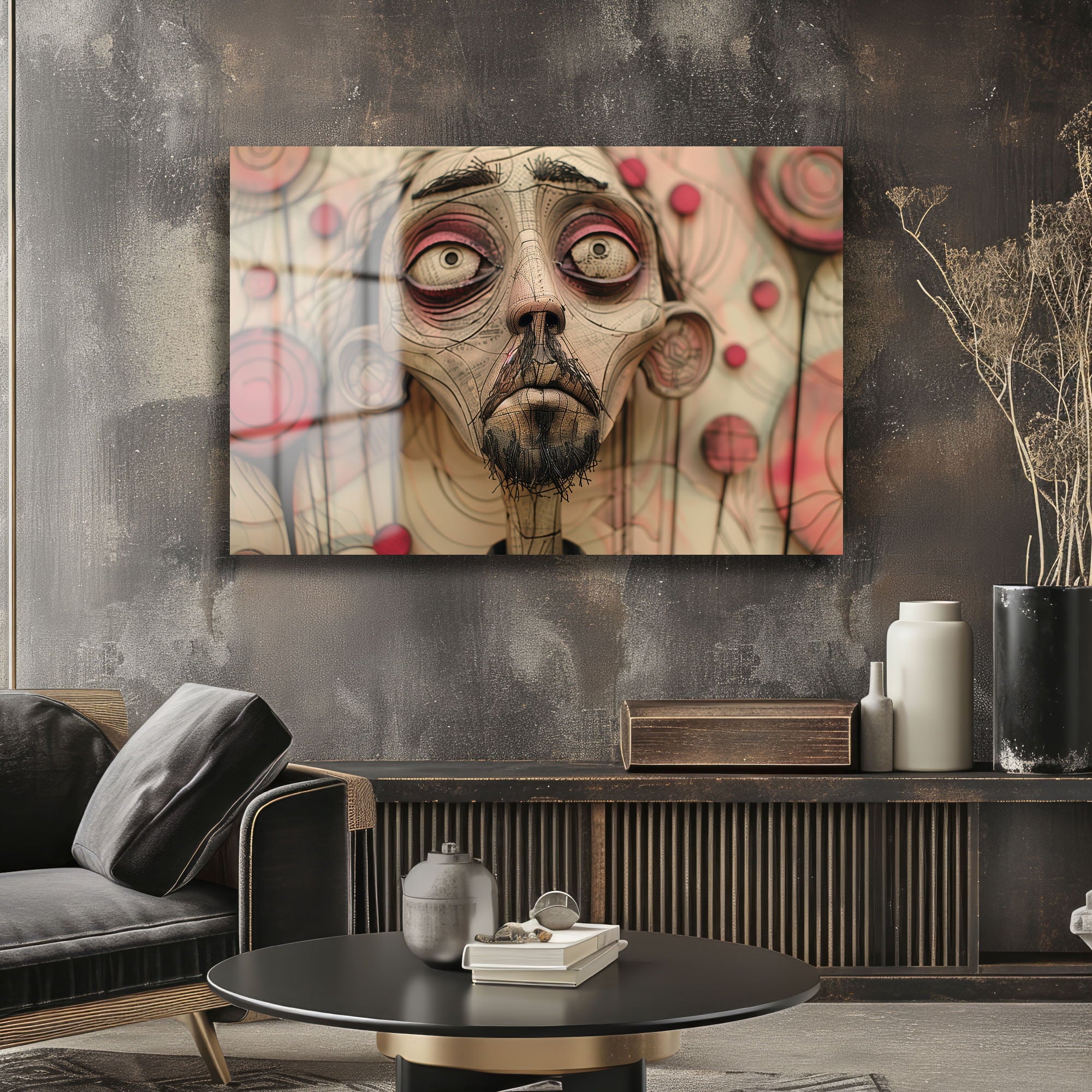 Ruhun Yansımaları: Modern Sanat Cam Tablo
