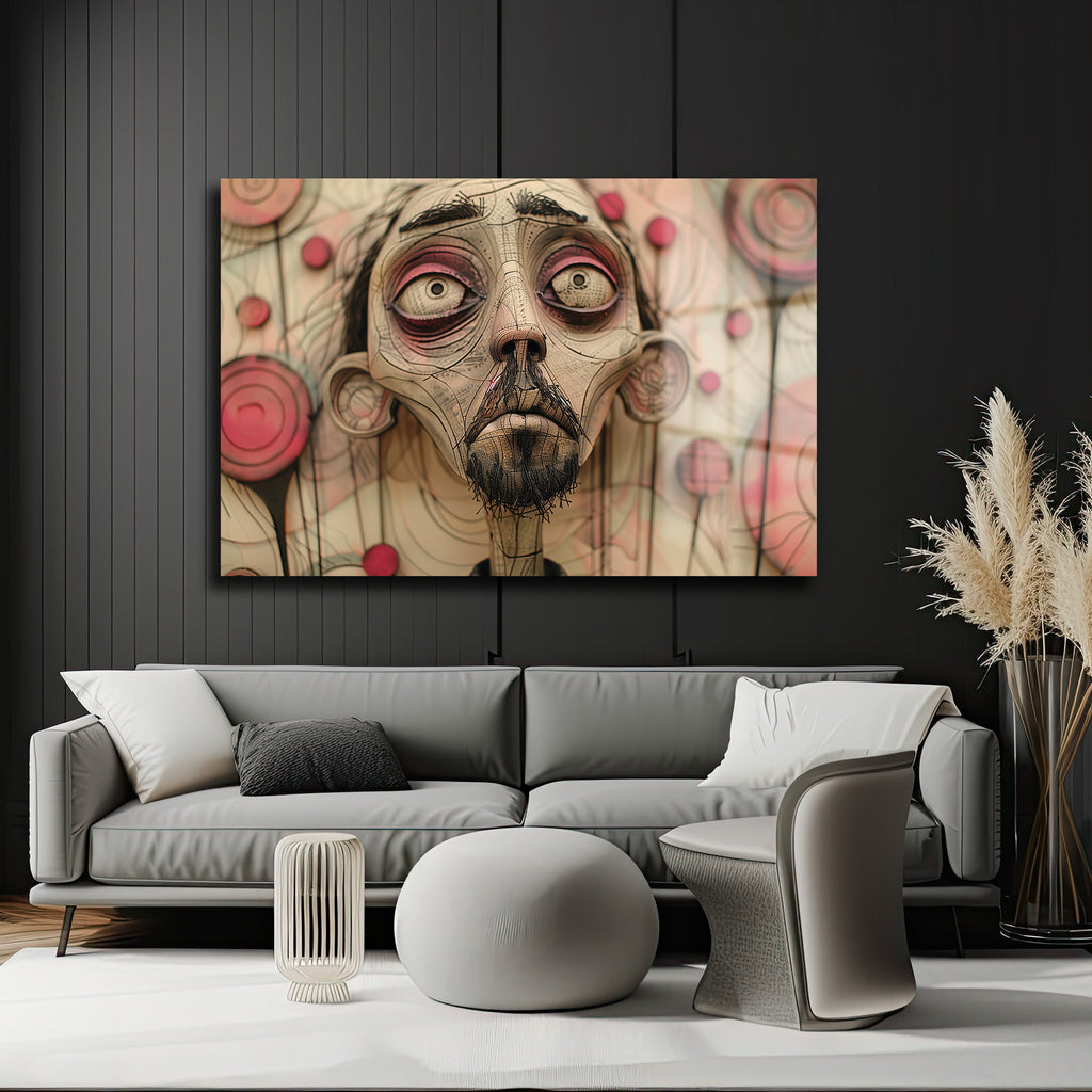 Ruhun Yansımaları: Modern Sanat Cam Tablo