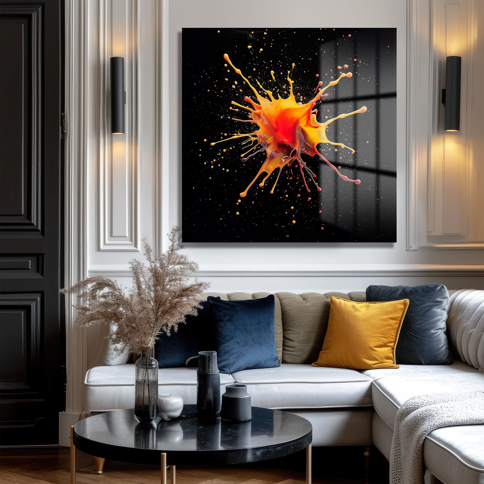 cam tablo, duvar sanatı, modern dekorasyon, soyut sanat, cam sanat eserleri, iç mekan dekorasyonu, ofis dekorasyonu, ev dekorasyonu, restoran dekorasyonu, cafe dekorasyonu, cam baskı, UV baskı, estetik duvar sanatı