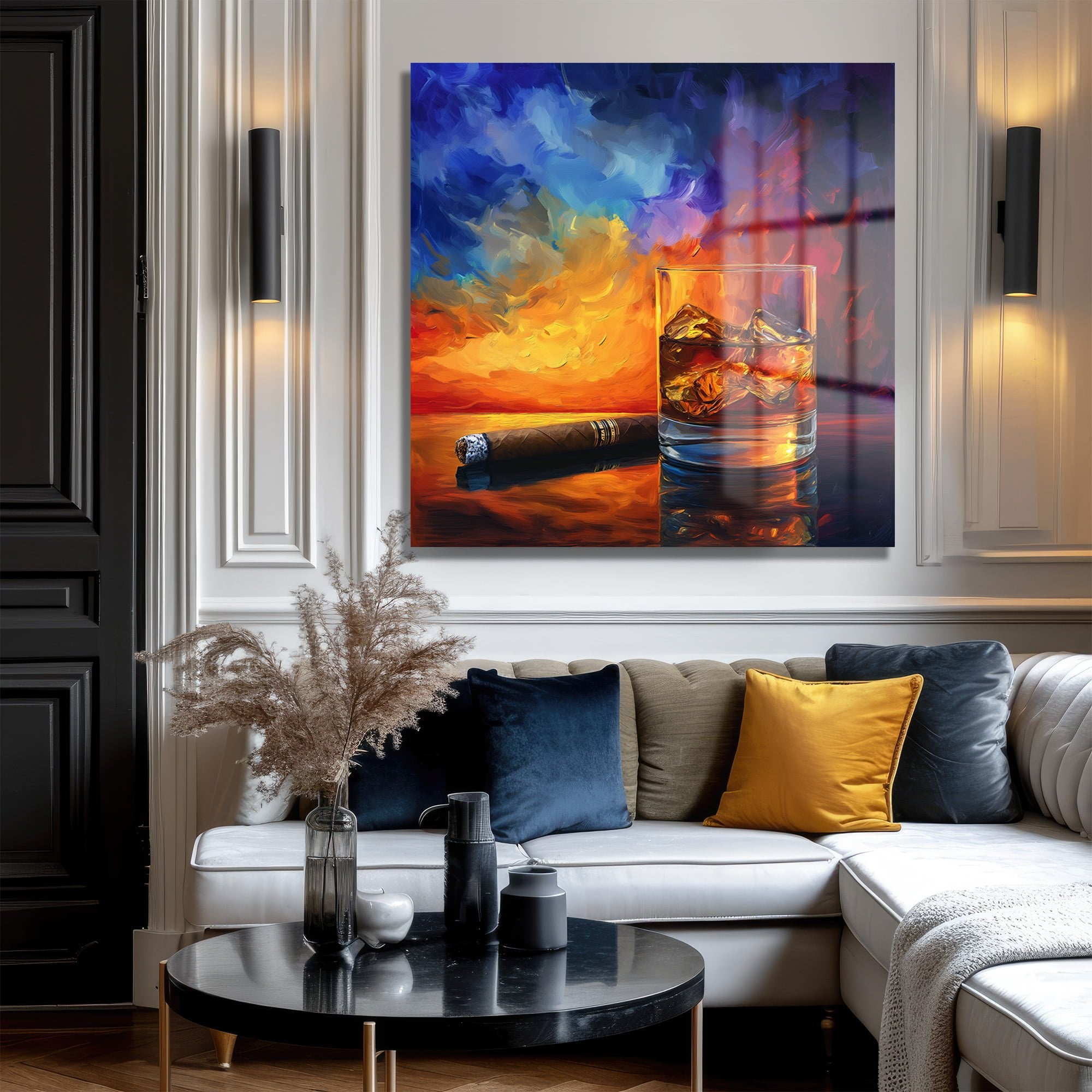 cam tablo, duvar sanatı, modern dekorasyon, soyut sanat, cam sanat eserleri, iç mekan dekorasyonu, ofis dekorasyonu, ev dekorasyonu, restoran dekorasyonu, cafe dekorasyonu, cam baskı, UV baskı, estetik duvar sanatı