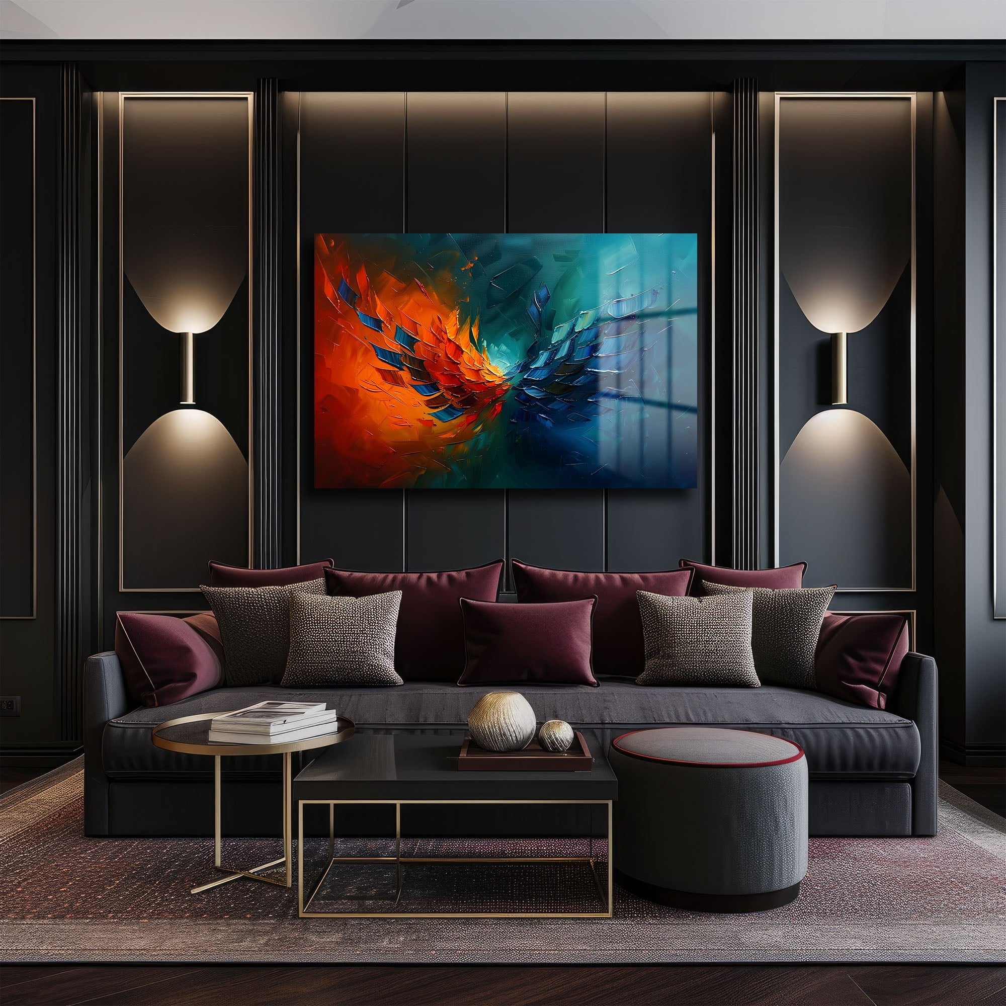 cam tablo, duvar sanatı, modern dekorasyon, soyut sanat, cam sanat eserleri, iç mekan dekorasyonu, ofis dekorasyonu, ev dekorasyonu, restoran dekorasyonu, cafe dekorasyonu, cam baskı, UV baskı, estetik duvar sanatı