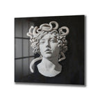 Medusa'nın Gizemi Temperli Cam Tablo