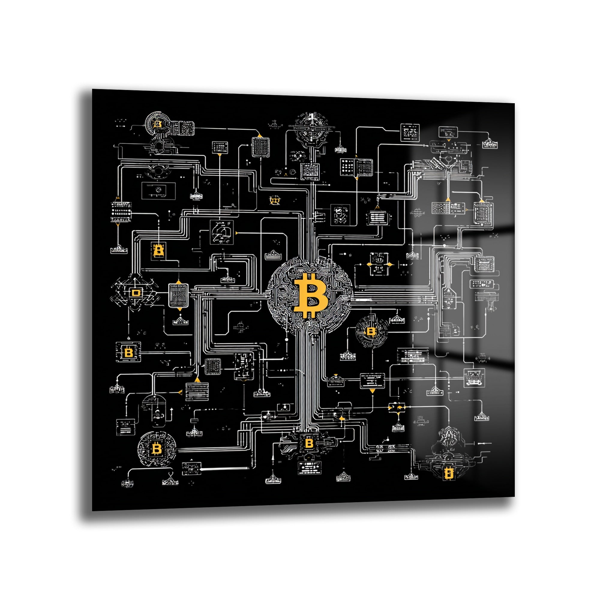 Bitcoin Devresi Cam Tablo: Kripto Dünyasının Kalbi Evinizde