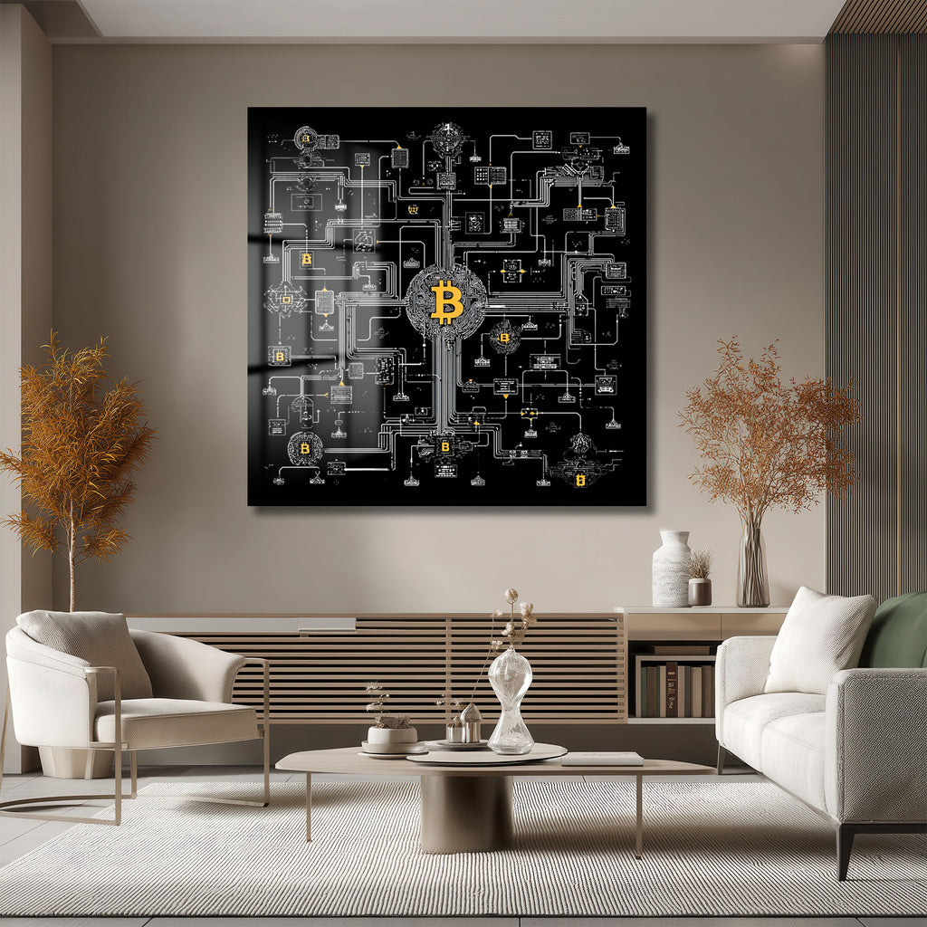 Bitcoin Devresi Cam Tablo: Kripto Dünyasının Kalbi Evinizde