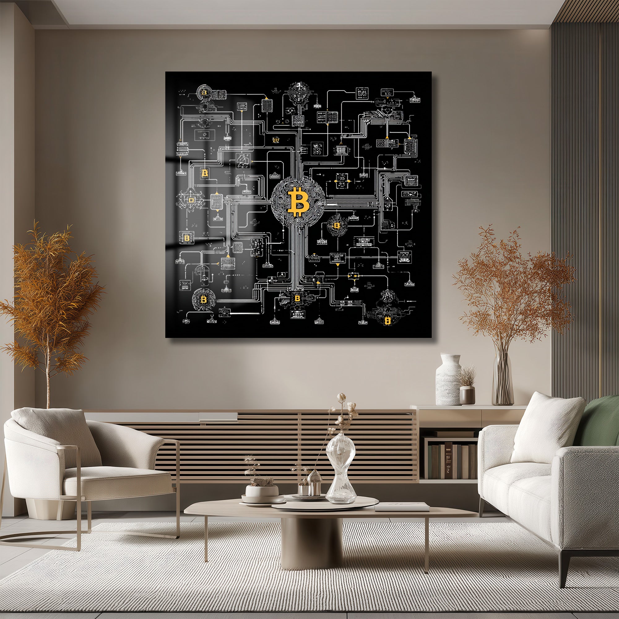 Bitcoin Devresi Cam Tablo: Kripto Dünyasının Kalbi Evinizde