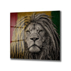 Rasta Aslan Kral Dreadlock Cam Tablo - Glazella Özel Tasarım
