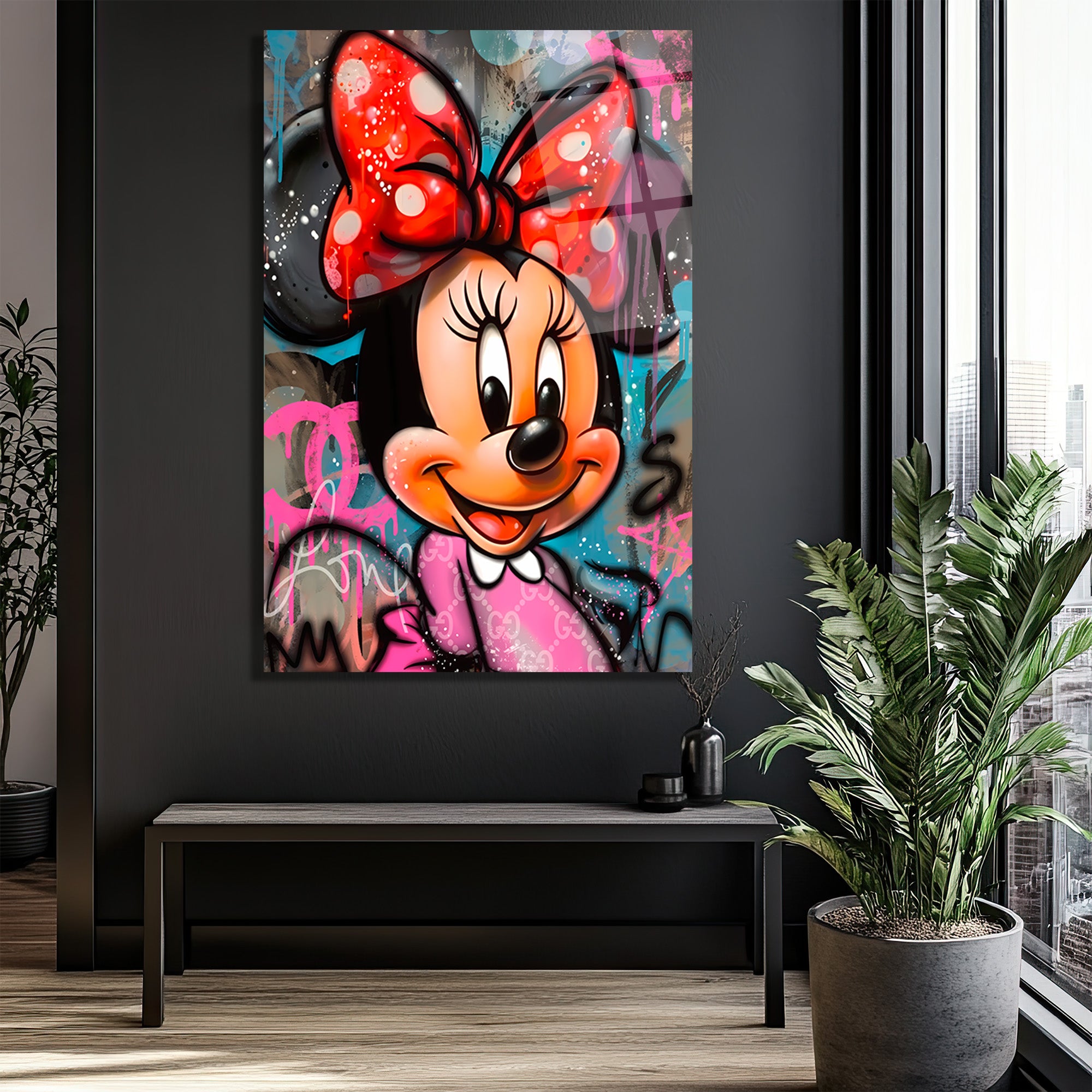  Pop Art Graffiti Cam Tablo