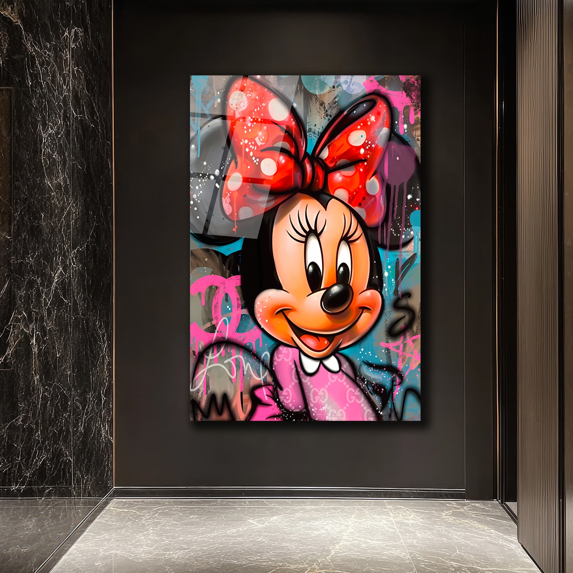  Pop Art Graffiti Cam Tablo
