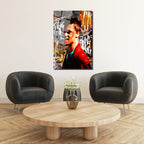Tyler Durden Asi Ruh Pop Art Cam Tablo