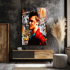 Tyler Durden Asi Ruh Pop Art Cam Tablo