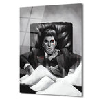 Scarface Tony Montana İkonik Cam Tablo - Gücün Yansıması
