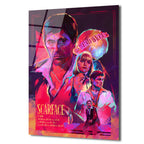 Scarface The World Is Yours Cam Tablo - Neon Sanat Duvar Dekoru