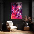 Scarface The World Is Yours Cam Tablo - Neon Sanat Duvar Dekoru