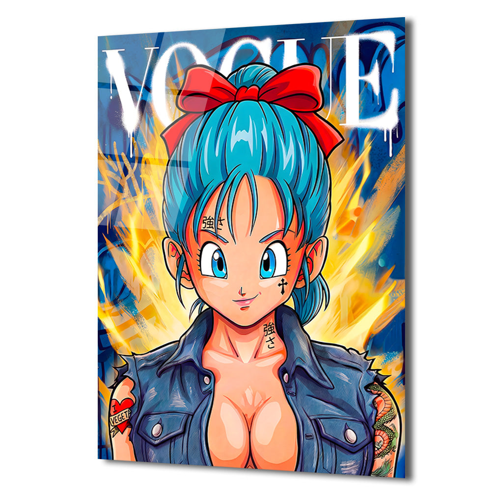 Bulma  Stil Street Art Cam Tablo