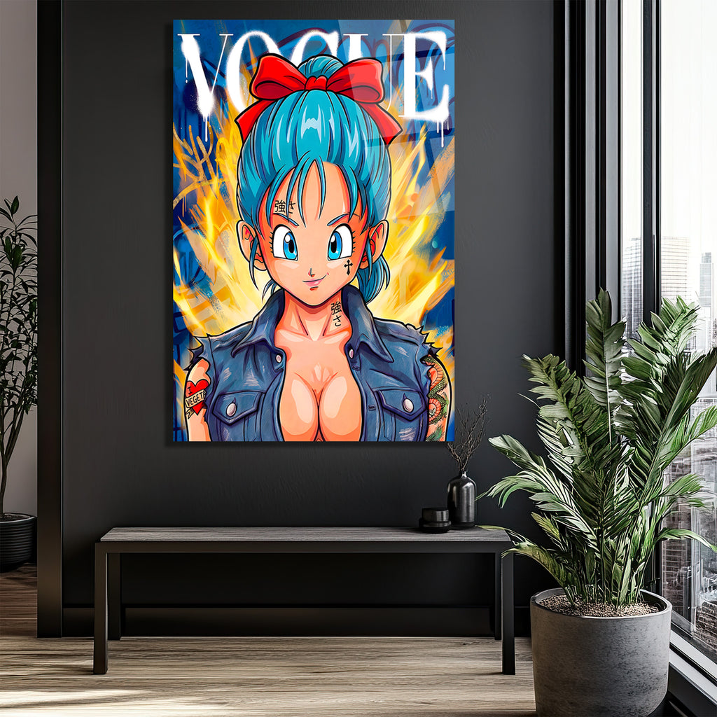 Bulma  Stil Street Art Cam Tablo