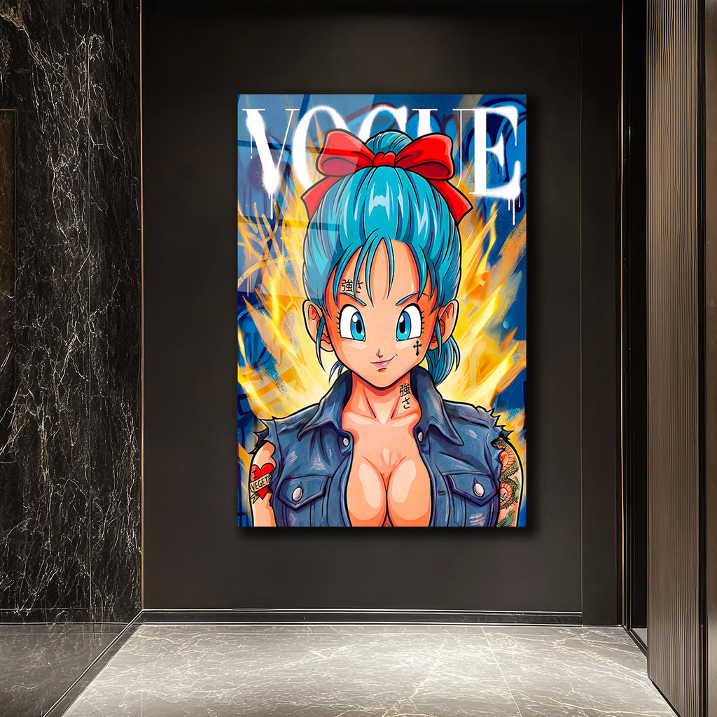 Bulma  Stil Street Art Cam Tablo
