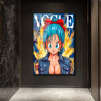 Bulma  Stil Street Art Cam Tablo
