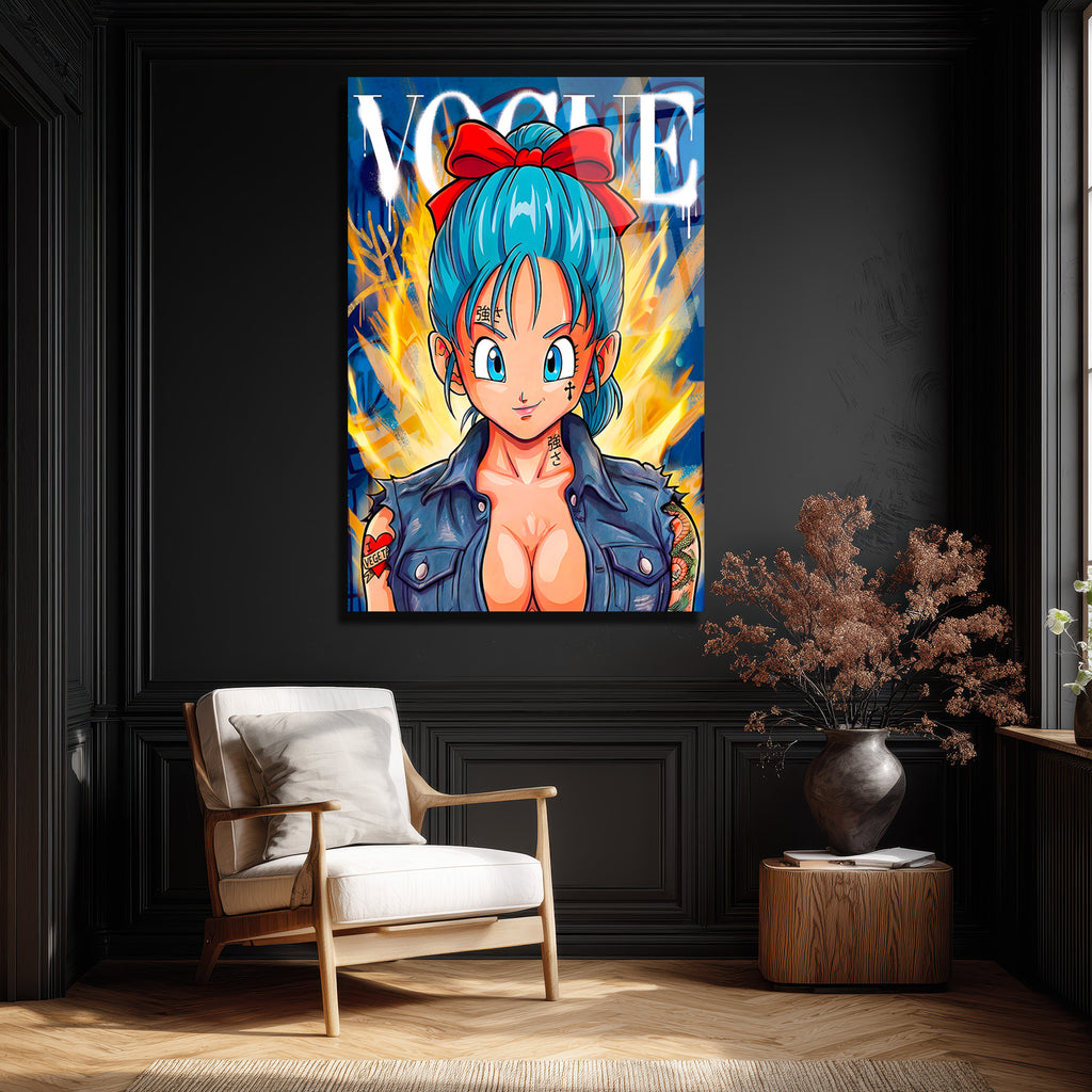 Bulma  Stil Street Art Cam Tablo