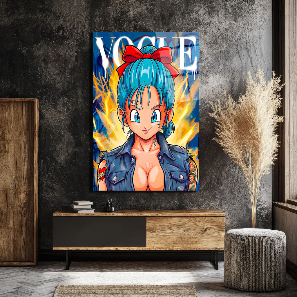 Bulma  Stil Street Art Cam Tablo