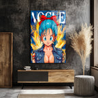 Bulma  Stil Street Art Cam Tablo