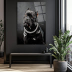 Asi Ruhlu Cane Corso Cam Tablo: Urban Sanatın Yeni İkonu