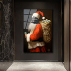 Asi Noel Baba Cam Tablo: Modern Sanatın Cesur Yorumu