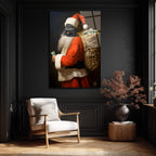 Asi Noel Baba Cam Tablo: Modern Sanatın Cesur Yorumu