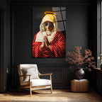 Asi Meryem Ana Pop Art Cam Tablo - Modern Sanat Duvar Dekoru