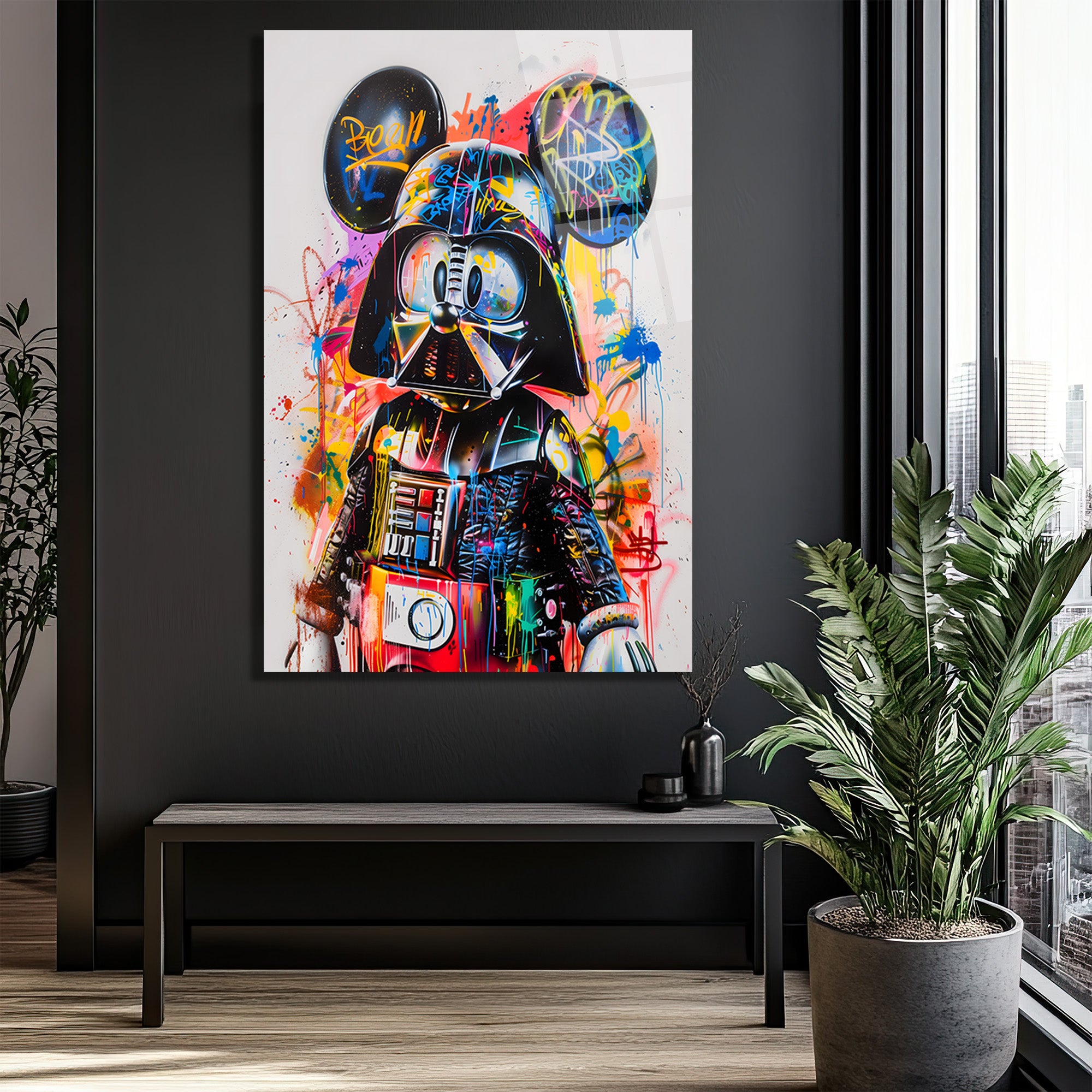  Pop Art Graffiti Cam Tablo