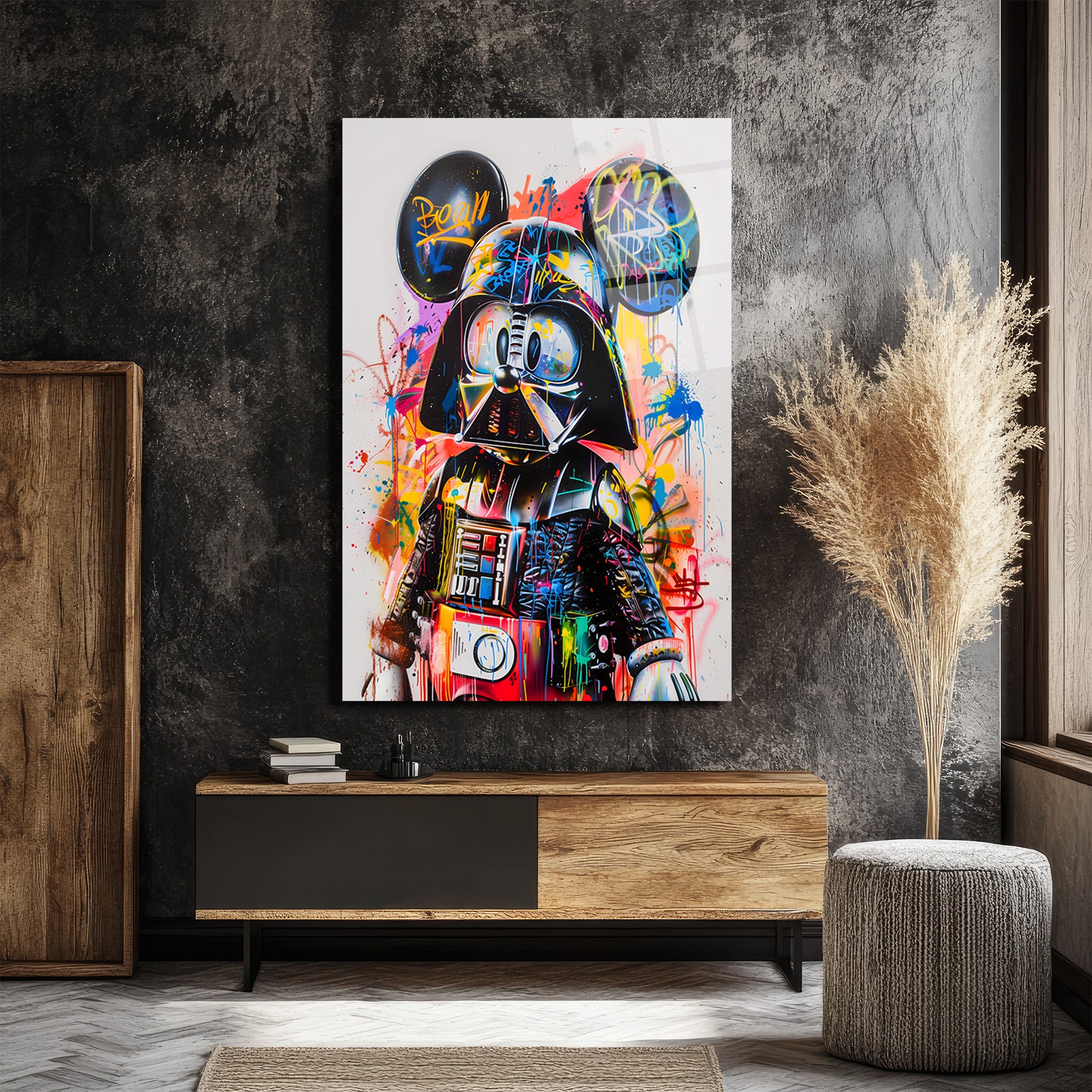  Pop Art Graffiti Cam Tablo