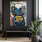 Urban Pop Art  Temalı Cam Tablo - No Plan İyi Bir Plan