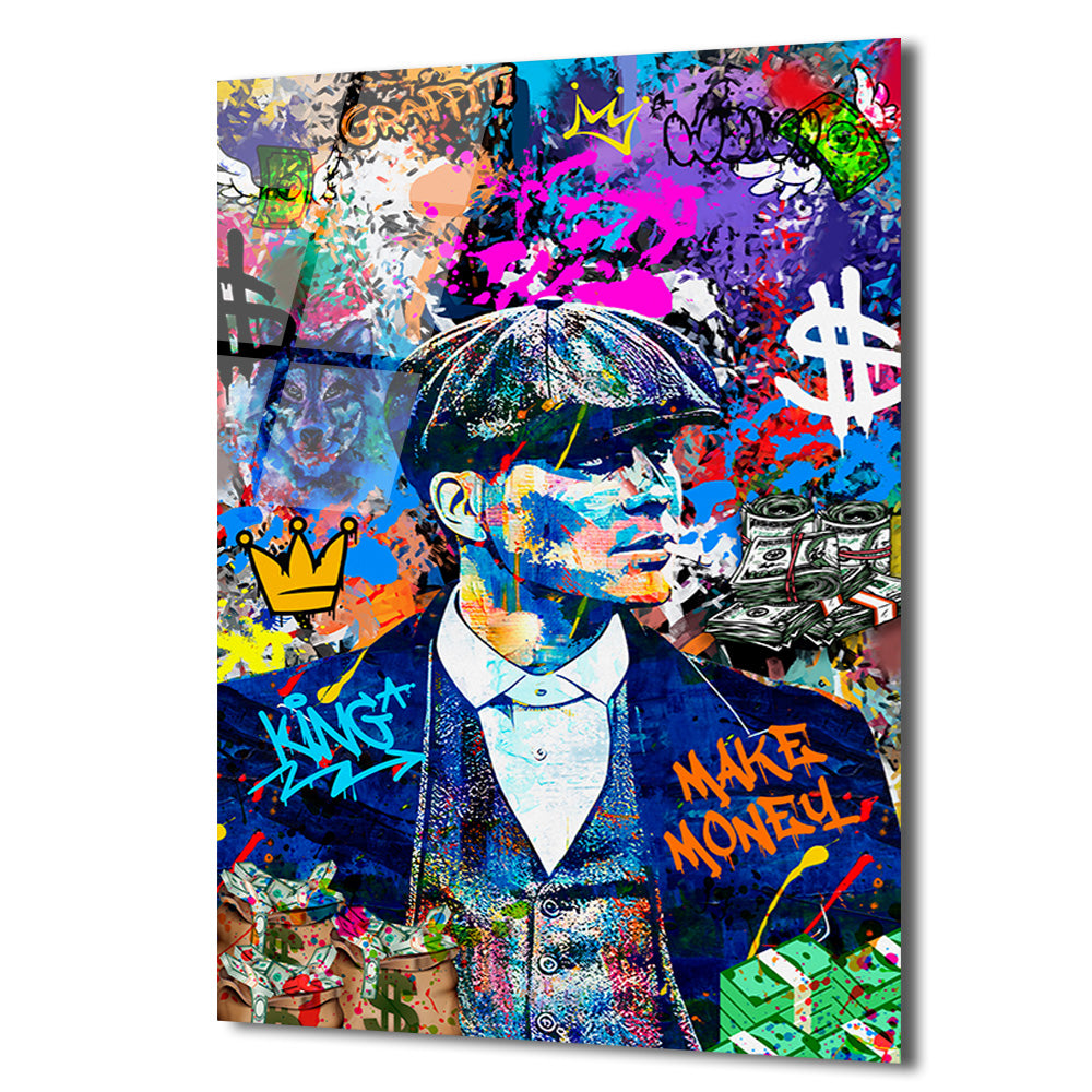 Urban King Tommy Shelby Graffiti Cam Tablo
