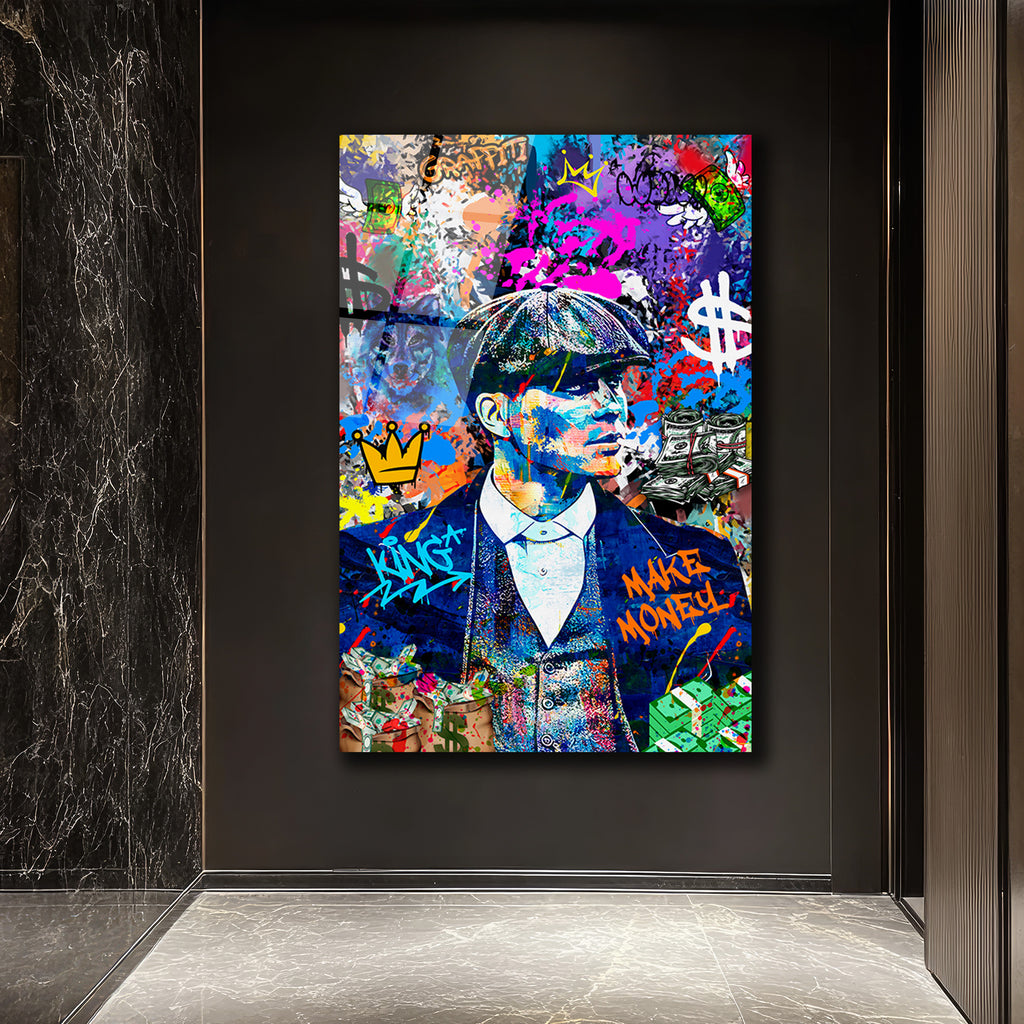 Urban King Tommy Shelby Graffiti Cam Tablo