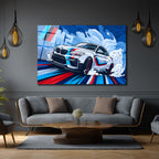 Dinamik BMW M2 Drift Spor Araba Cam Tablo