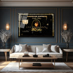 Scarface Hustle Edition Amerikan  Temalı Cam Tablo
