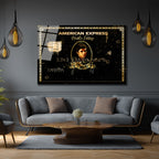 Scarface Hustle Edition Amerikan  Temalı Cam Tablo