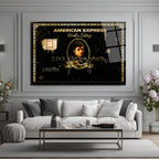 Scarface Hustle Edition Amerikan  Temalı Cam Tablo