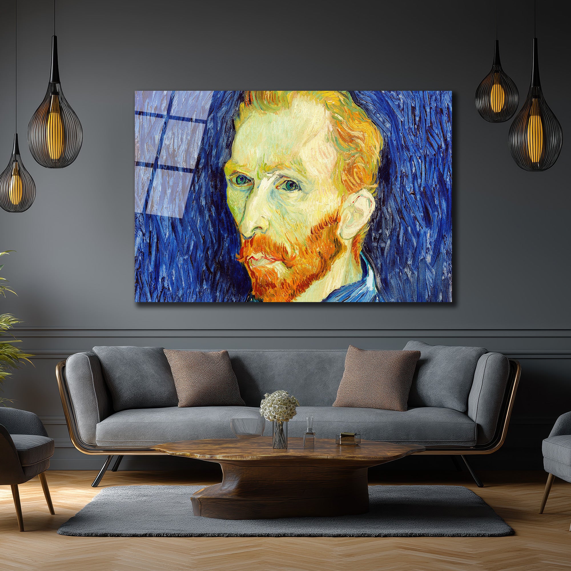 Van Gogh Otoportre Cam Tablo: Sanatın Derinliği Evine Geliyor