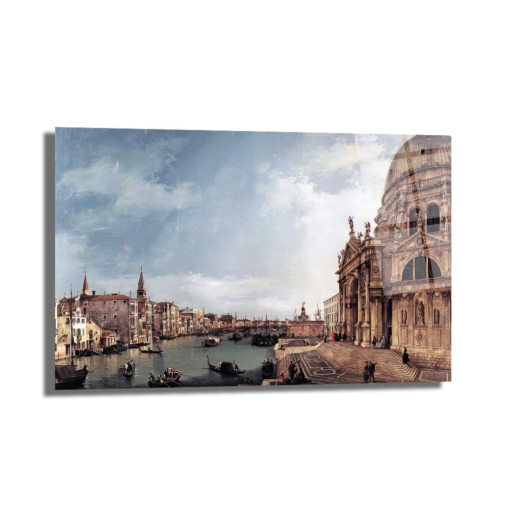 Venedik Büyüsü: Santa Maria della Salute Grand Canal Cam Tablo