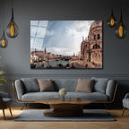 Venedik Büyüsü: Santa Maria della Salute Grand Canal Cam Tablo